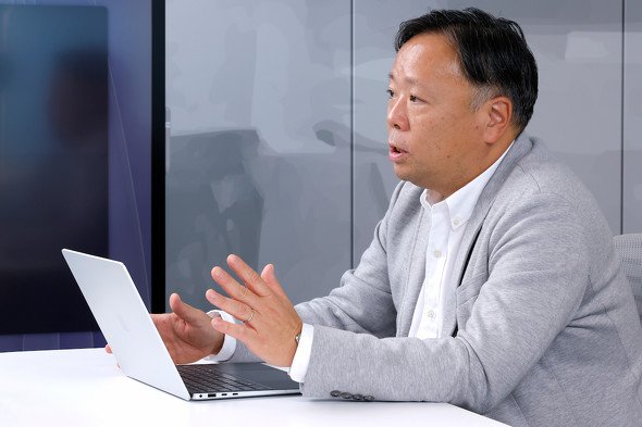 日本マイクロソフトの神澤祐介氏（Windows & デバイス事業本部 Surface 法人営業本部 Surface AI スペシャリスト）