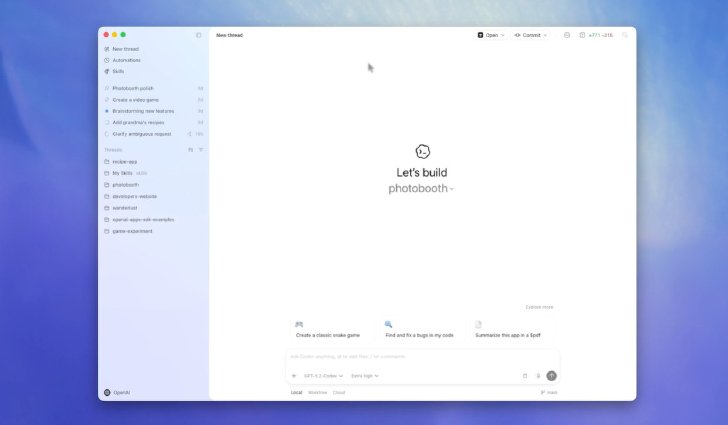  codex macos app 2