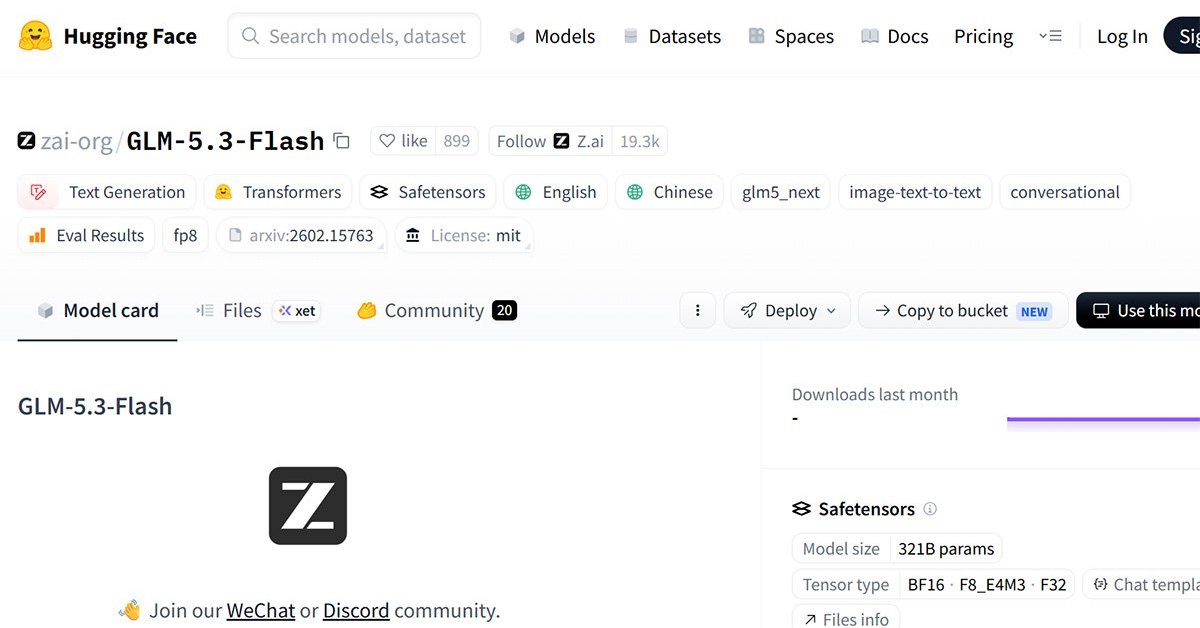 GLM-5.3-Flash 以中國製晶片提供 Opus 級 AI