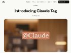 Anthropic、Slackで「＠Claude」を呼べる「Claude Tag」提供──チームの一員として非同期でタスク遂行