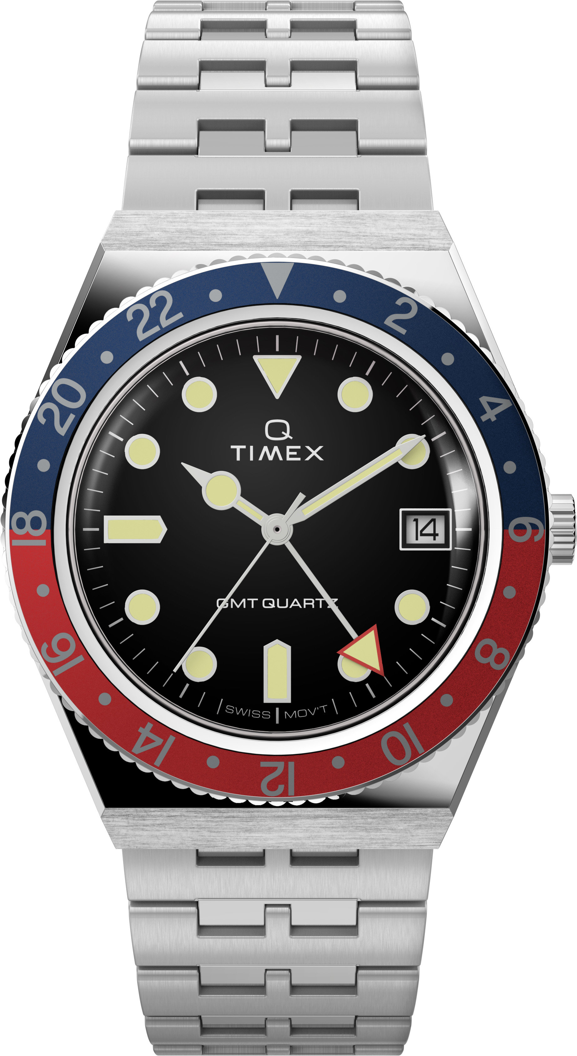 TIMEX、人気シリーズ「Q TIMEX」にGMT機能を追加した「Q TIMEX GMT」が登場！ 3万円台で購入できる本格クォーツ式ウォッチ