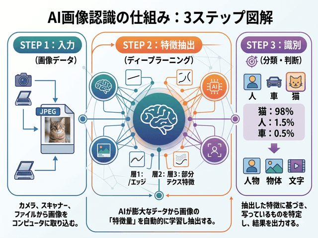 AI画像認識の仕組み