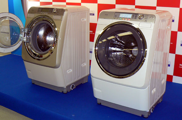シワにならない乾燥できます――東芝の新ドラム式洗濯機（1/2 ページ） - ITmedia NEWS