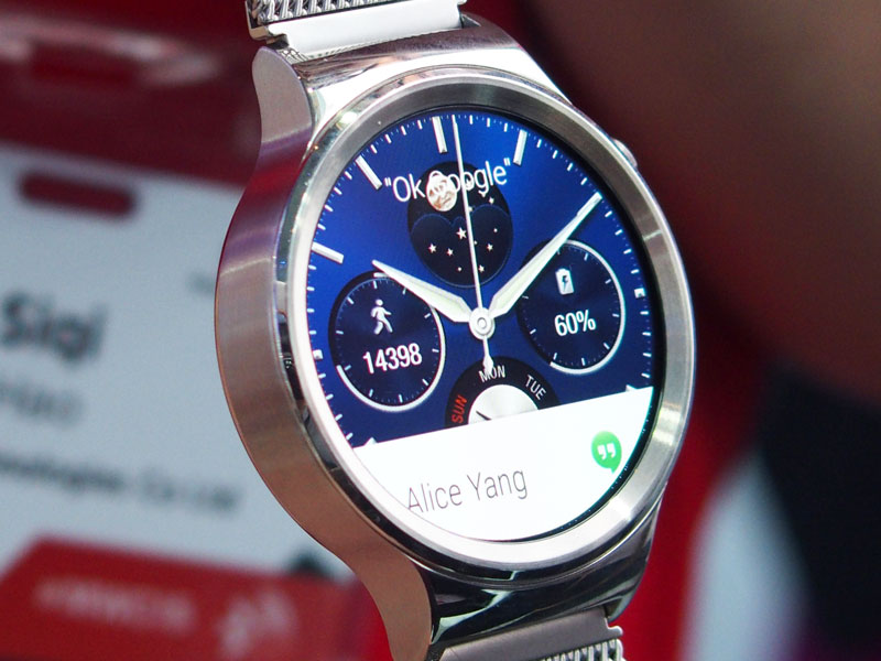 話題沸騰の「Huawei Watch」を写真でチェック!!――新型ウェアラブルにゴールドを採用した理由を聞いてみた：Mobile World