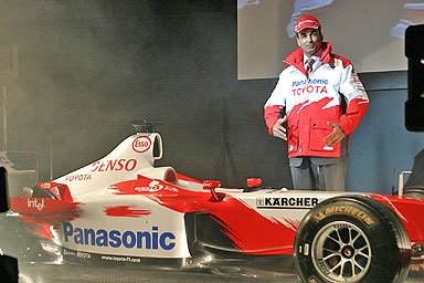 トヨタ F1とともに登場したアジェイ氏