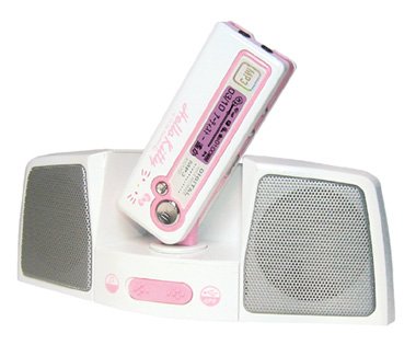 NHJ、“ハローキティ”モデルのオーディオプレーヤー（画像）（1/2枚目