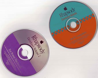 Appleが開発者向けに配布したRhapsodyのCD-ROM