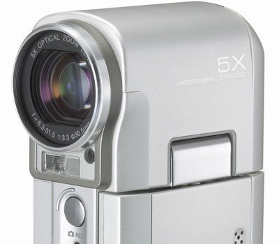 東芝、6万円弱のHDDビデオカメラ「gigashot V10」（画像）（4/5枚目