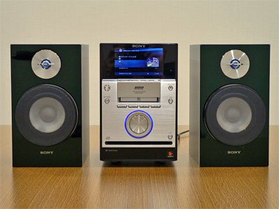 MDとMP3対応で一皮むけたHDDミニコンポ――ソニー「NAS-M7HD」（画像