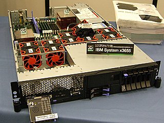 デュアルコアAMD Opteron プロセッサ対応の2Wayサーバー『IBM System x3655』