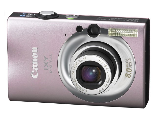 キヤノン、光学式手ブレ補正＆動体検知搭載の「IXY DIGITAL 20 IS