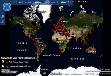 anti-piracy map