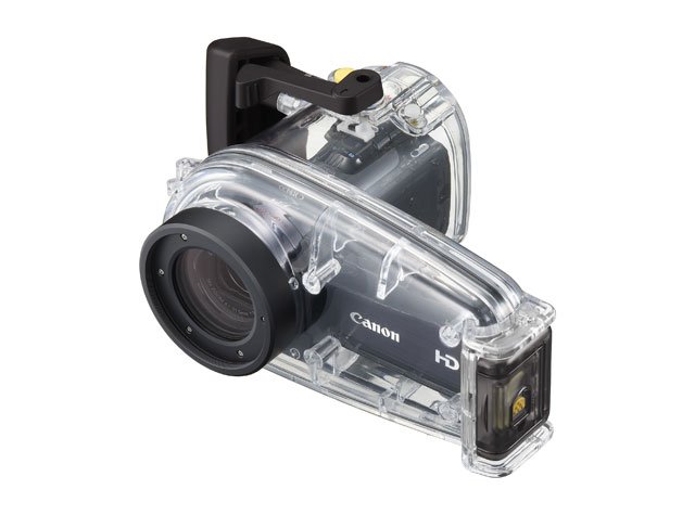 カメラ ☆動作品☆キヤノン CANON WP-V1 IVIS HF21 防水ケース付き