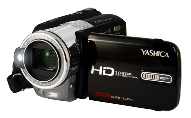 エグゼモード、500万画素CMOS搭載のビデオカメラ「YASHICA ADV-596HD
