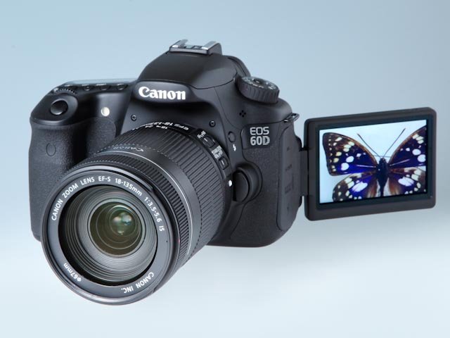 バリアングル液晶付きの多機能一眼レフ――キヤノン「EOS 60D」（画像