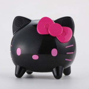 黒いハローキティiPhoneドックスピーカー、CAVジャパンが限定販売