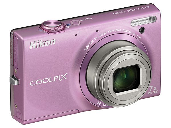 Nikon COOLPIX S6100/7倍光学ズーム タッチパネル搭載の薄型7倍ズームが進化――ニコン「COOLPIX S6100