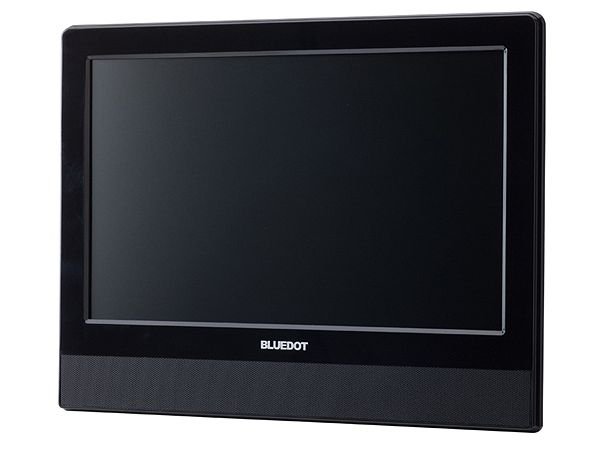 バイ・デザイン デジタルフォトフレーム 地デジTV 10インチ 液晶テレビ BLUEDOT、デジタルフォトフレームとしても使用できる10V型液晶テレビ