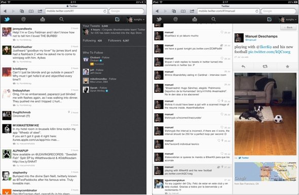  tablet twitter