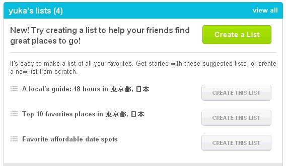  foursquare list 1