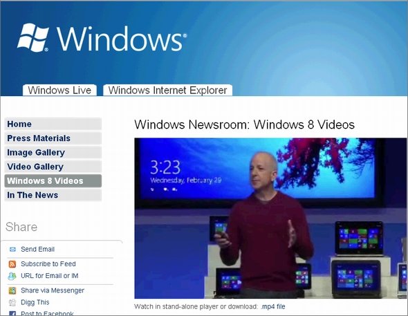  win 8 demo