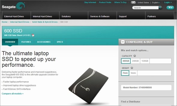  seagate 600 SSD