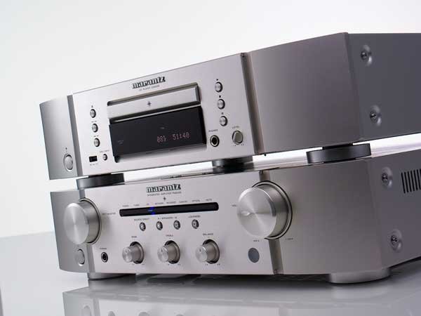プリメインアンプとCDプレーヤー 192kHz/24bit対応の同軸／光デジタル入力を装備、マランツから「6000
