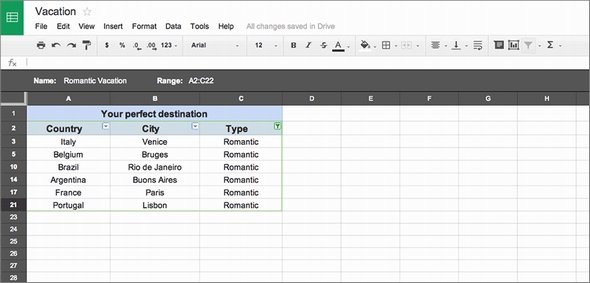  spreadsheets