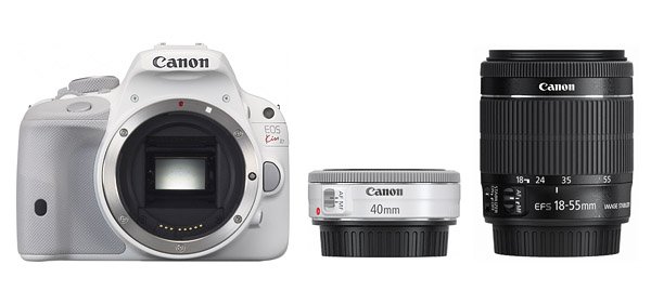 1万円でレンズが白になるぞー EOS kiss X7 ホワイトモデルのレンズを