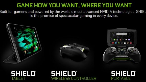 NVIDIA、ゲームに特化した8インチAndroidタブレット「SHIELD Tablet
