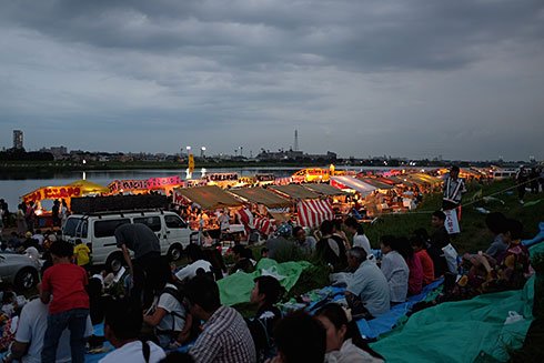 花火撮影の場所