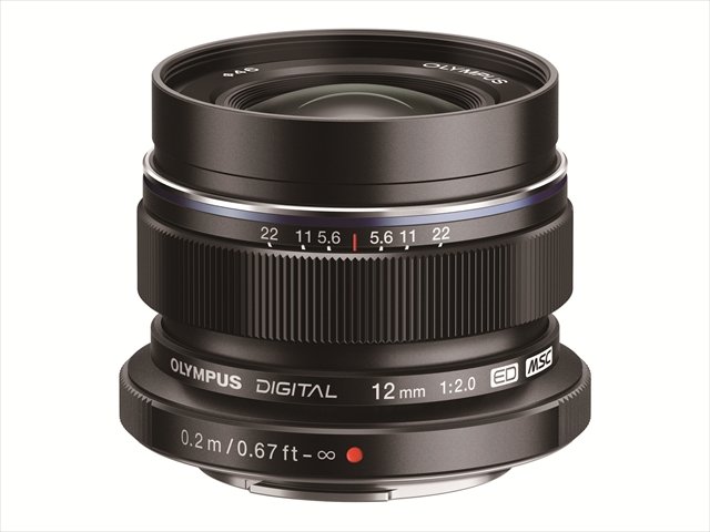 広角単焦点レンズ「M.ZUIKO DIGITAL ED 12mm F2.0（ブラック）」を