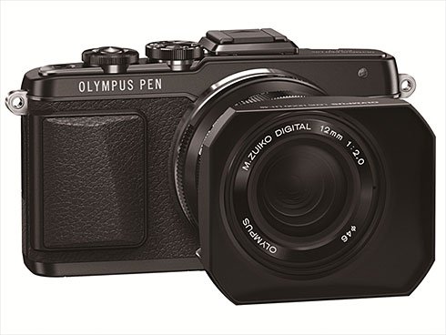 M.ZUIKO DIGITAL ED 12mm F2.0（ブラック）にLH-48