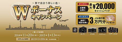 Wボーナスキャンペーン