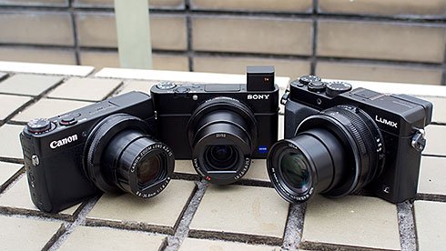 RX100 III、G7 X、LX100