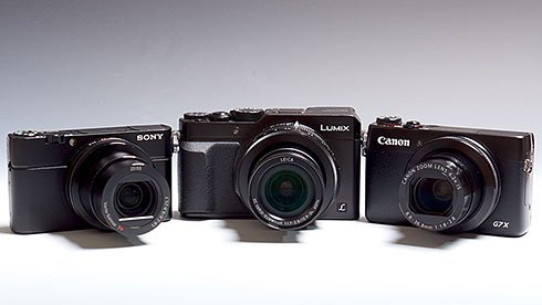 RX100 III、G7 X、LX100