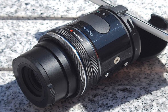 OLYMPUS AIR A01とM.ZUIKO DIGITAL ED 14-42mm F3.5-5.6 EZ
