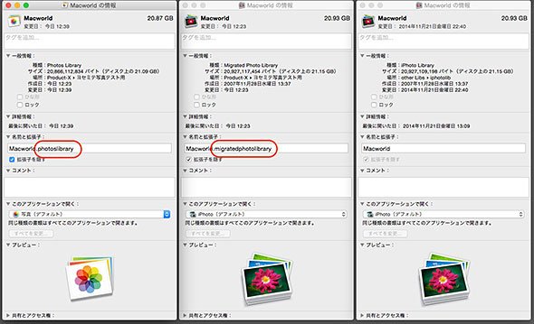 iPhotoから写真へ