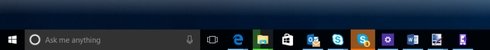  taskbar