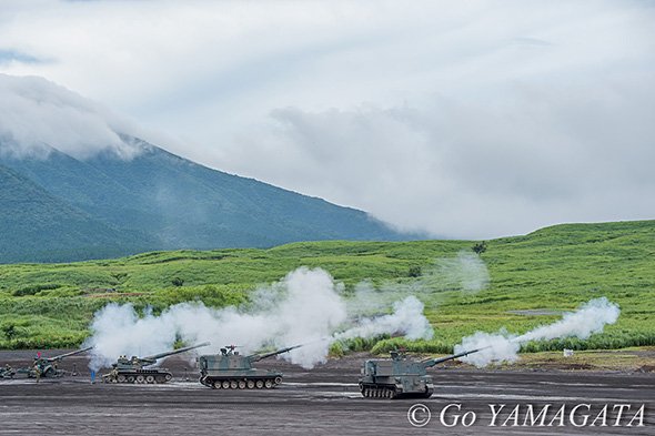 富士総合火力演習・第1学校予行