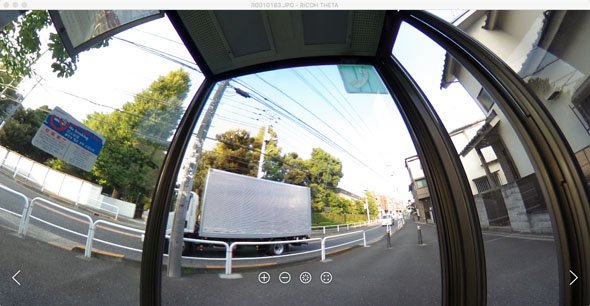 RICOH THETA S DR補正オフ