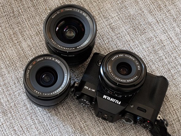 X-T10 Wide Lenses
