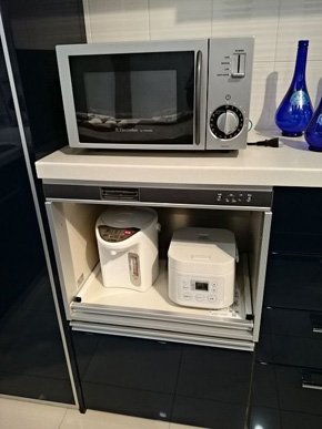 電子レンジと電子ポット