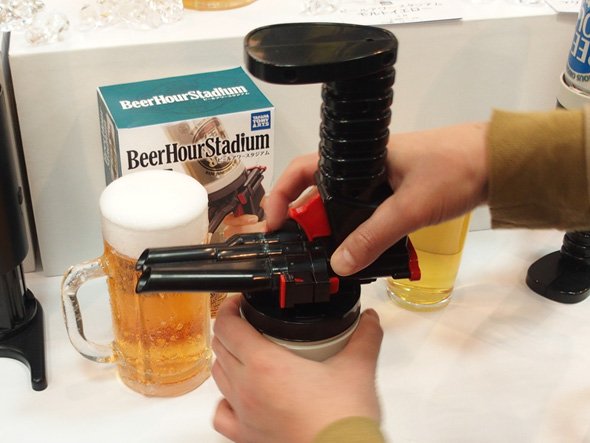 ビールをセット