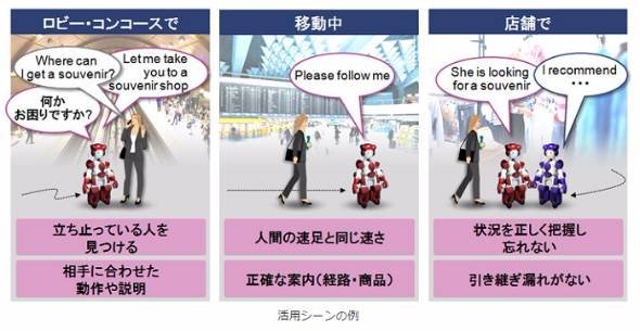 ロボット「EMIEW3」