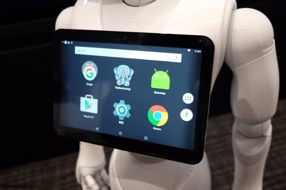 Android対応の新型「Pepper」