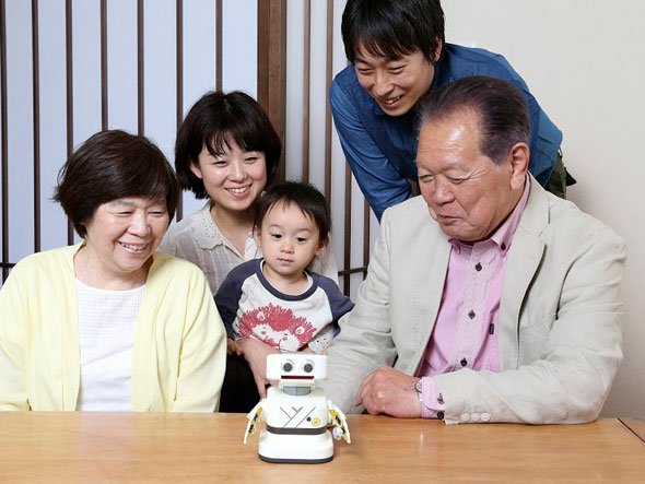 家族の笑顔