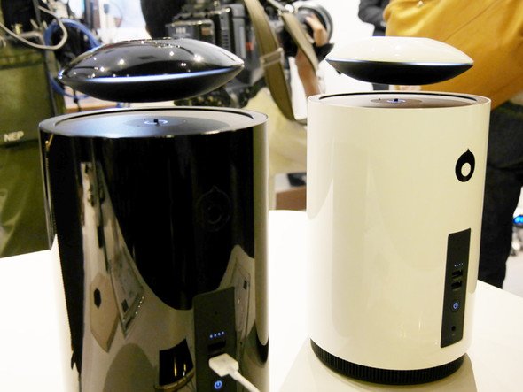 円盤が宙に浮くワイヤレススピーカー「Mars」