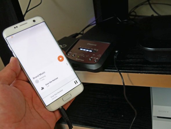 スマホと接続