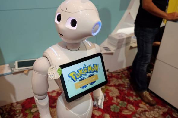 Pepperで「Pokemon GO」